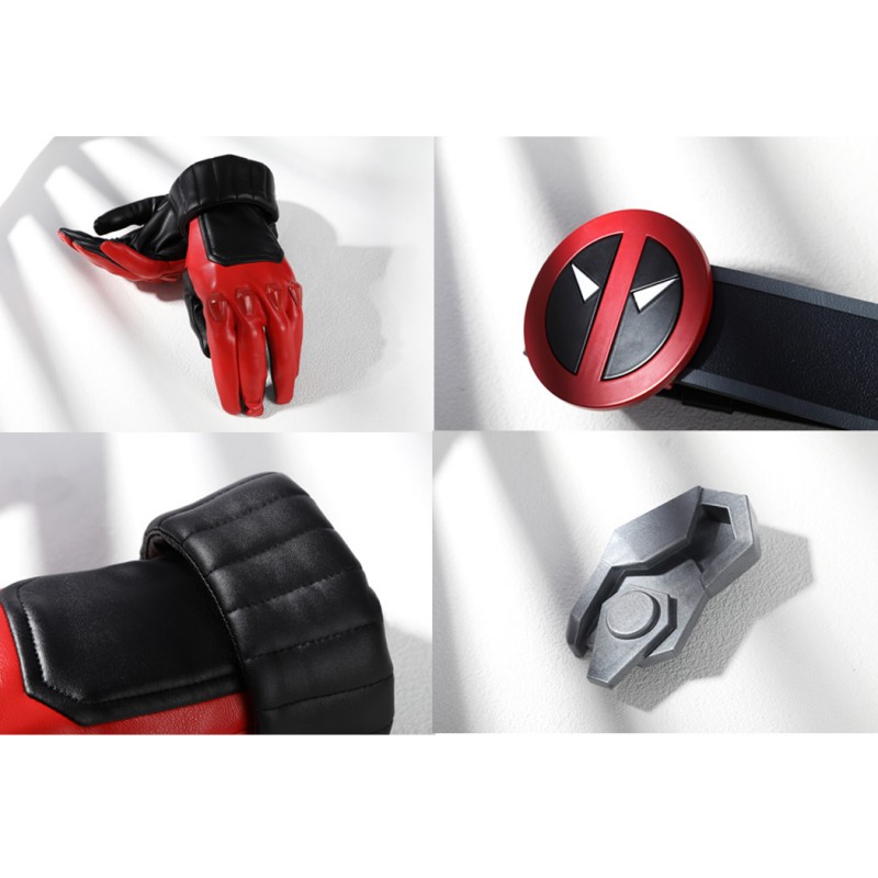 Marvel Rivals Deadpool Costume for Adults Wade Wilson Full Set Cosplay Suit