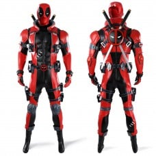 Marvel Rivals Deadpool Cosplay Costume Full Set Wade Wilson Superhero Suit for Adults