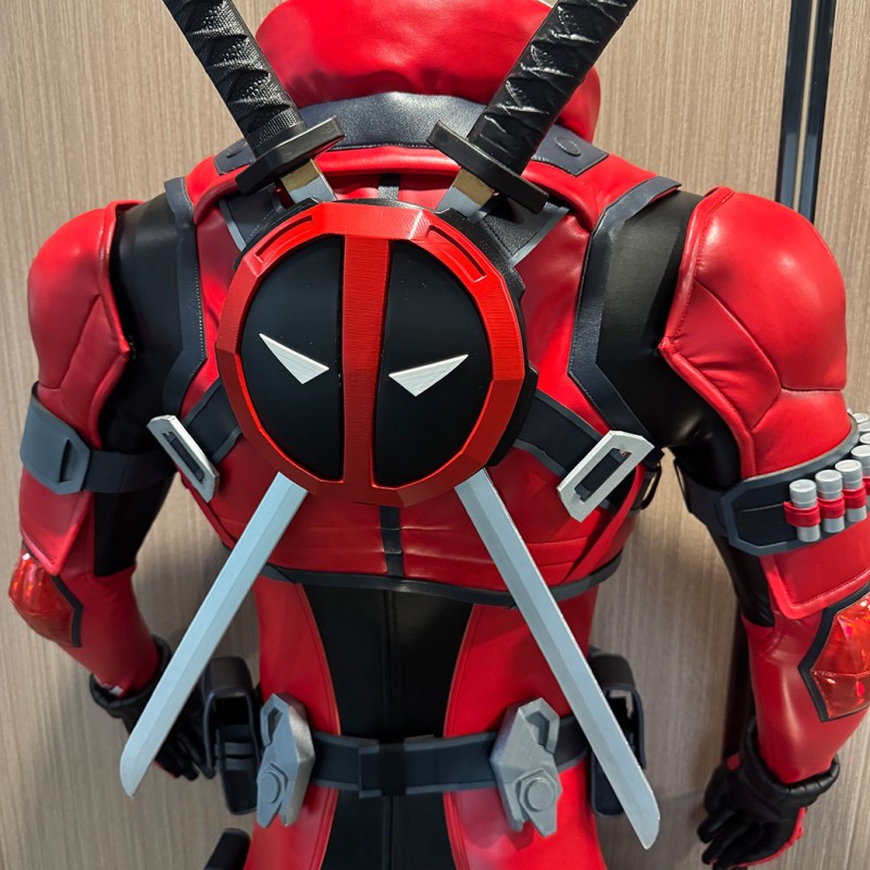 Marvel Rivals Deadpool Cosplay Costume Wade Wilson Suit Superhero Outfit Full Set Adult