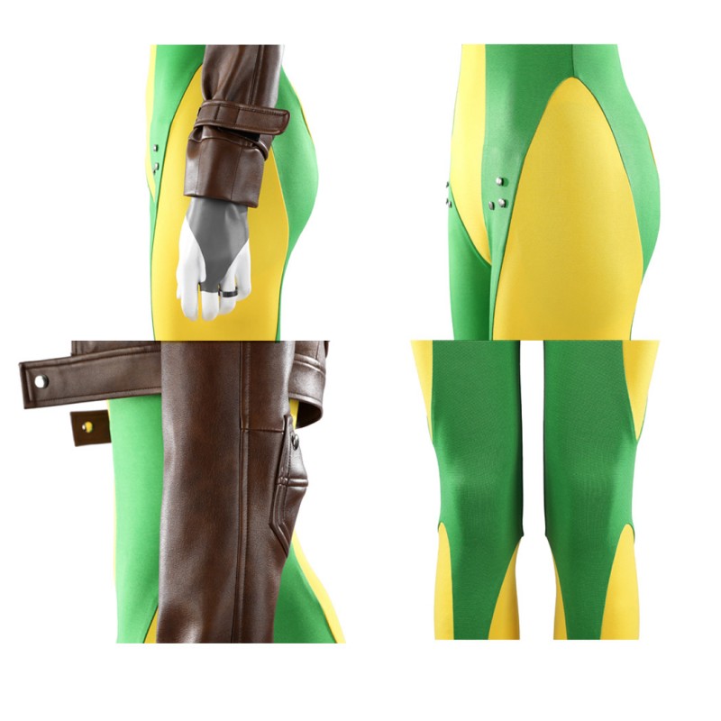 Marvel Rivals Rogue Cosplay Costume for Women Halloween Suit