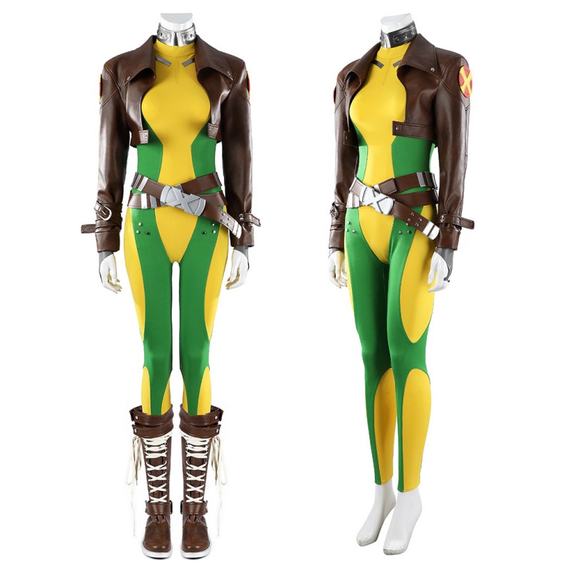 Marvel Rivals Rogue Cosplay Costume for Women Halloween Suit