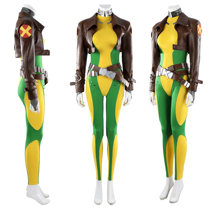 Marvel Rivals Rogue Cosplay Costume for Women Halloween Suit