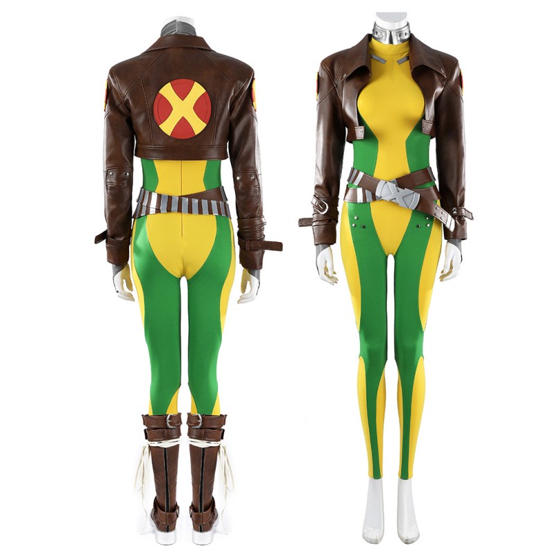 Marvel Rivals Rogue Cosplay Costume for Women Halloween Suit