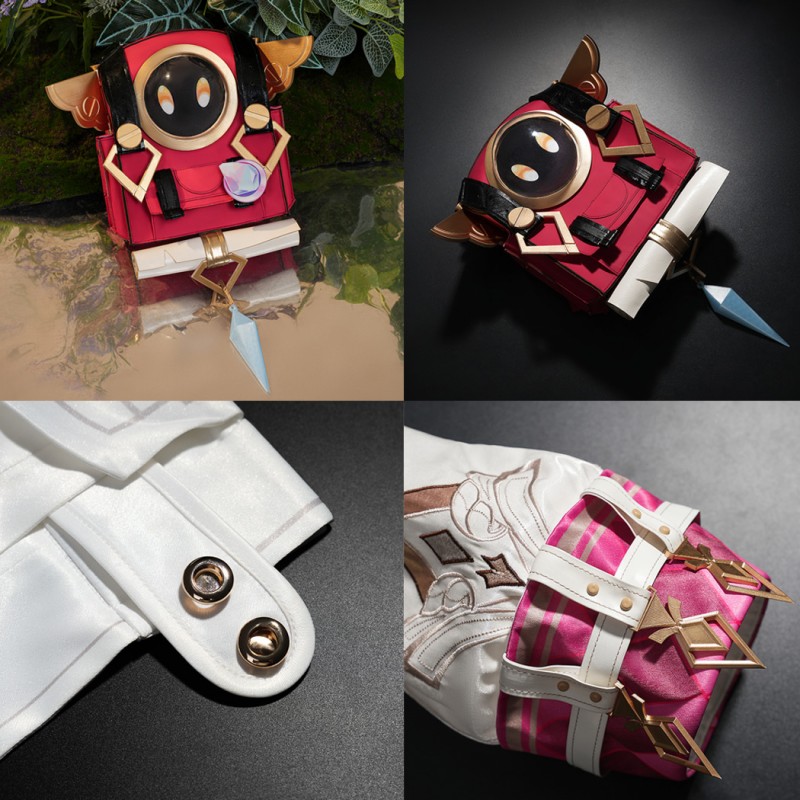 Genshin Impact Linnea Cosplay Costume for Women Full Set Outfit