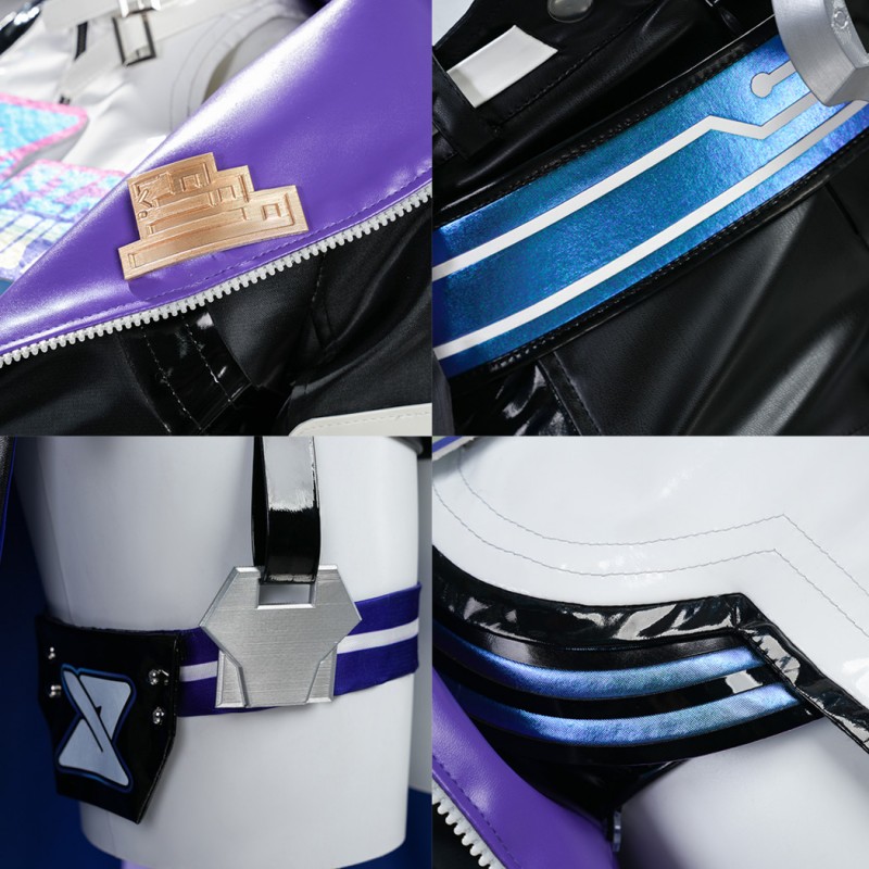 Honkai Star Rail Silver Wolf Cosplay Costume Women Suit Game Outfit Women Full Set