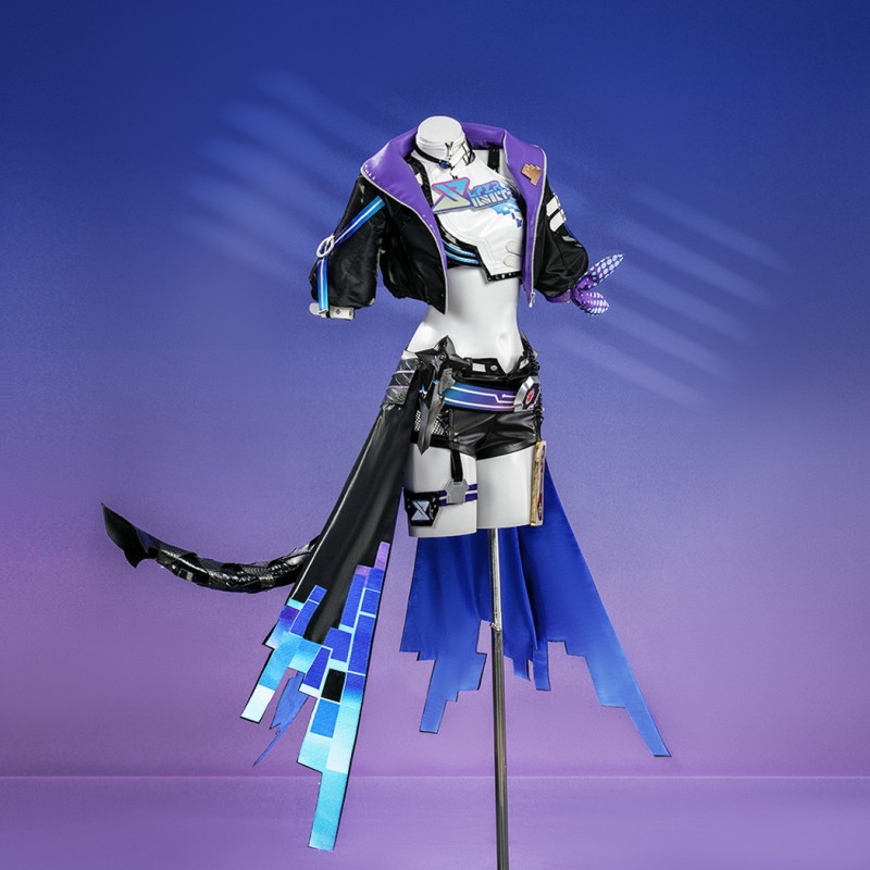 Honkai Star Rail Silver Wolf Cosplay Costume Women Suit Game Outfit Women Full Set