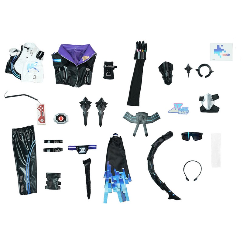 Honkai Star Rail Silver Wolf Cosplay Costume Women Suit Game Outfit Women Full Set