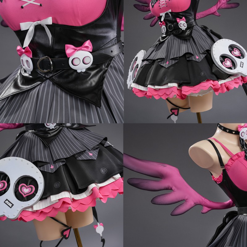 Zenless Zone Zero Aria Cosplay Costume Dress Outfit for Women