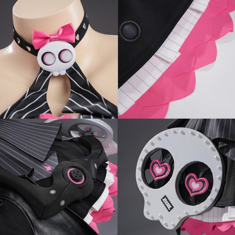 Zenless Zone Zero Aria Cosplay Costume Dress Outfit for Women