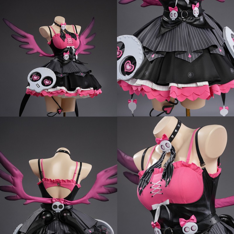 Zenless Zone Zero Aria Cosplay Costume Dress Outfit for Women