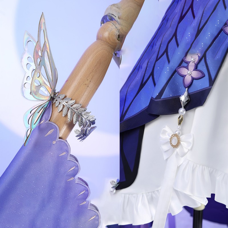 Honkai Star Rail Castorice Cosplay Costume Women Dress Suit Full Set