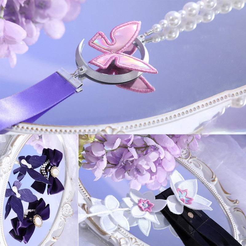 Honkai Star Rail Castorice Cosplay Costume Women Dress Suit Full Set