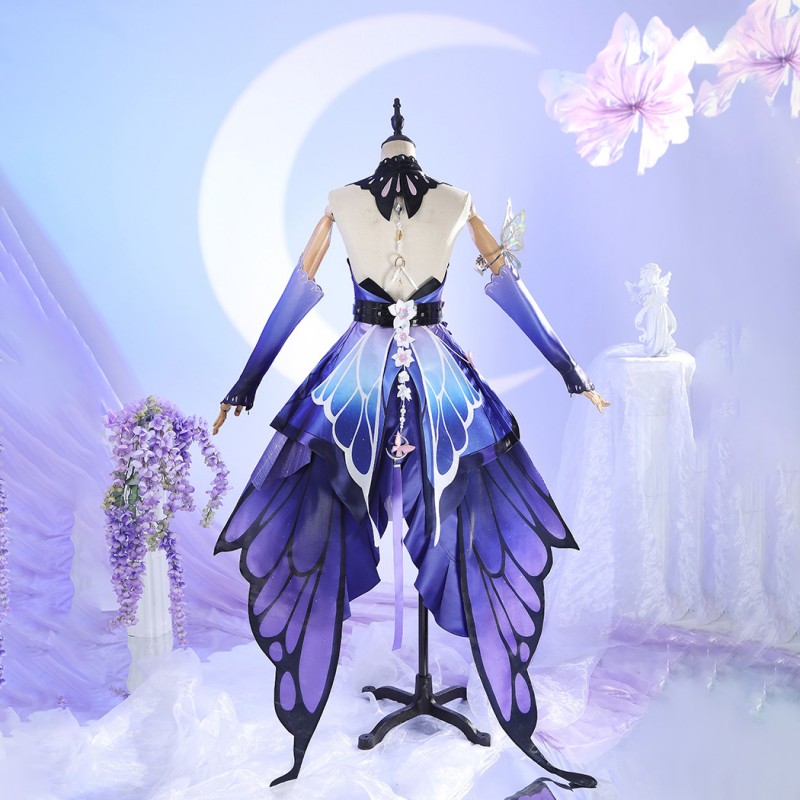 Honkai Star Rail Castorice Cosplay Costume Women Dress Suit Full Set