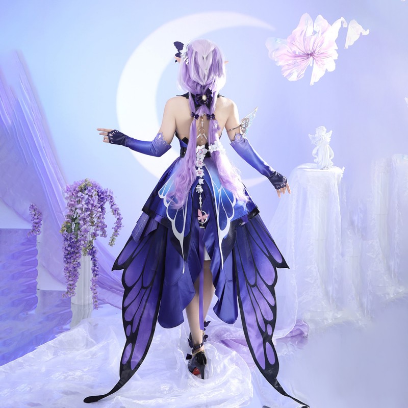 Honkai Star Rail Castorice Cosplay Costume Women Dress Suit Full Set