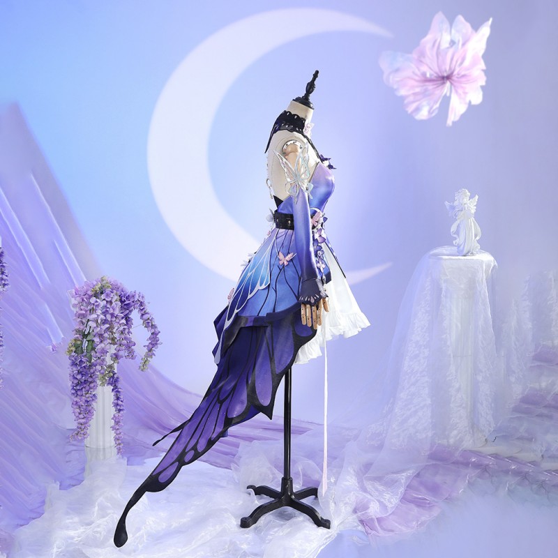 Honkai Star Rail Castorice Cosplay Costume Women Dress Suit Full Set