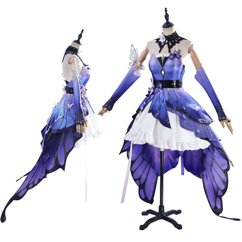 Honkai Star Rail Castorice Cosplay Costume Women Dress Suit Full Set