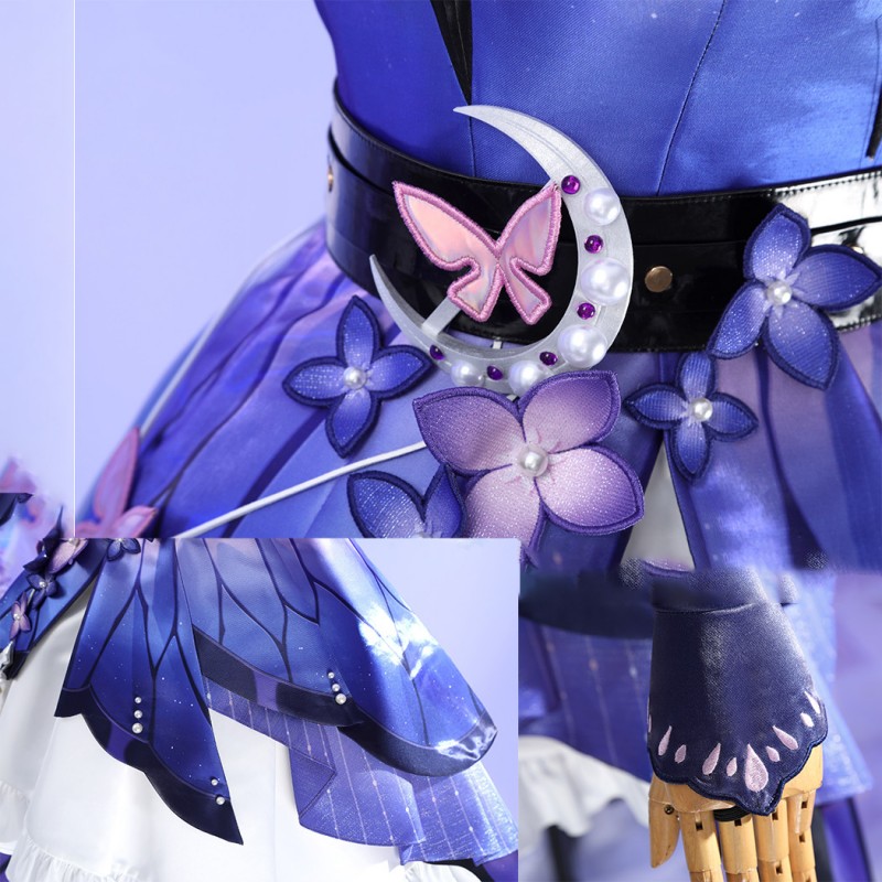 Honkai Star Rail Castorice Cosplay Costume Women Dress Suit Full Set