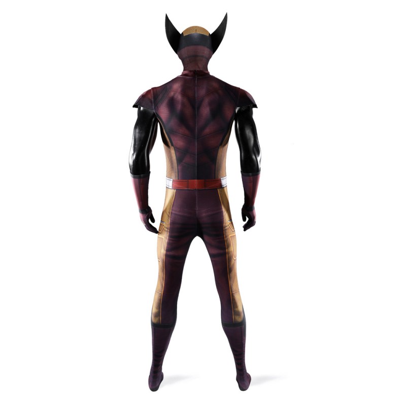 Deadpool 3 Wolverine Cosplay Costume Jumpsuit Printed Suit for Men