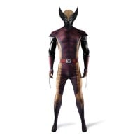 Deadpool 3 Wolverine Cosplay Costume Jumpsuit Printed Suit for Men