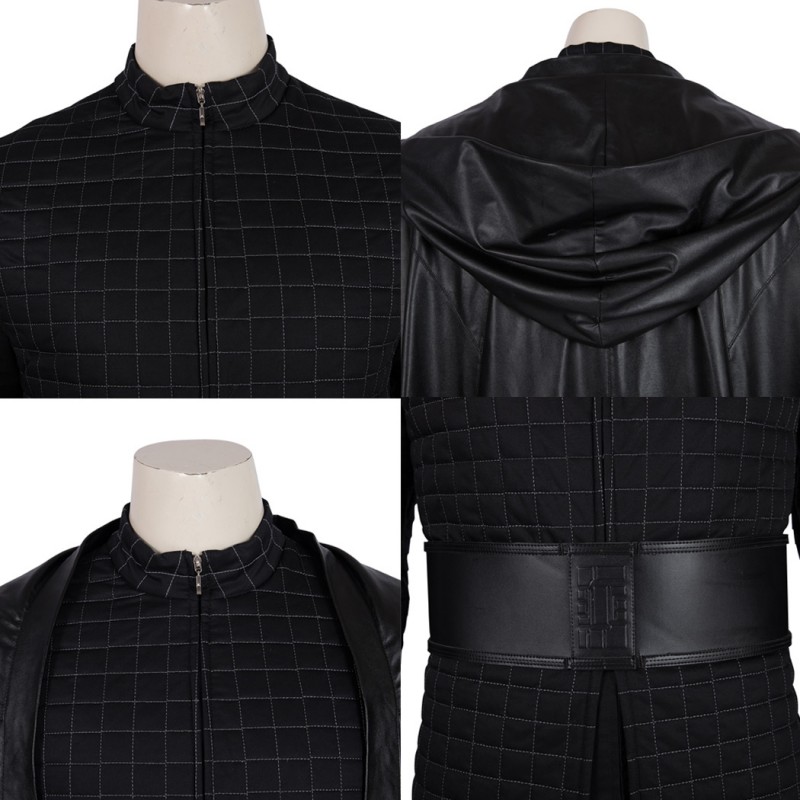 Kylo Ren Cosplay Costume Star Wars The Rise of Skywalker Black Suit