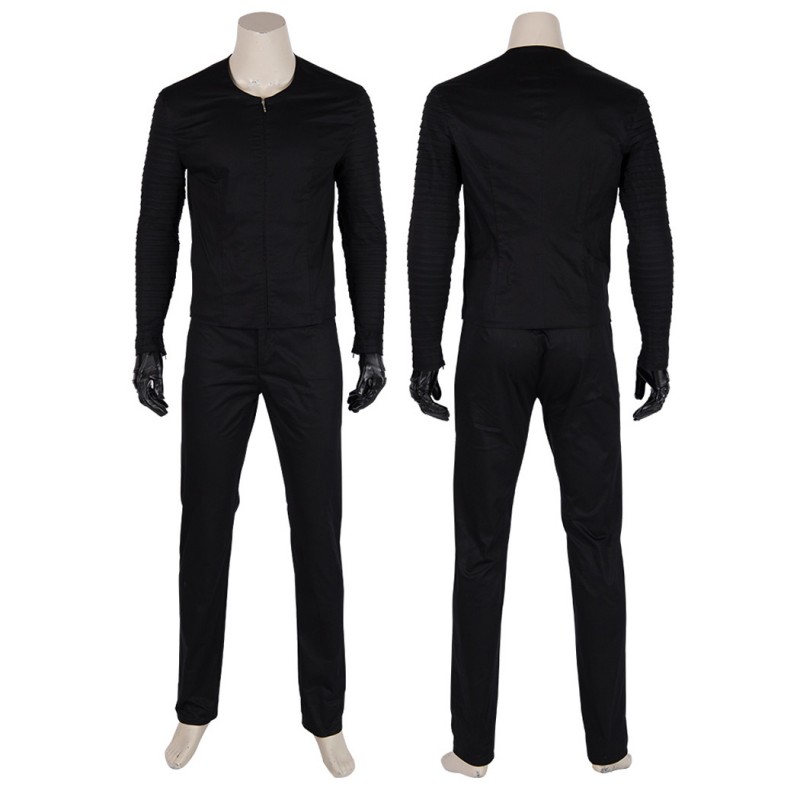 Kylo Ren Cosplay Costume Star Wars The Rise of Skywalker Black Suit