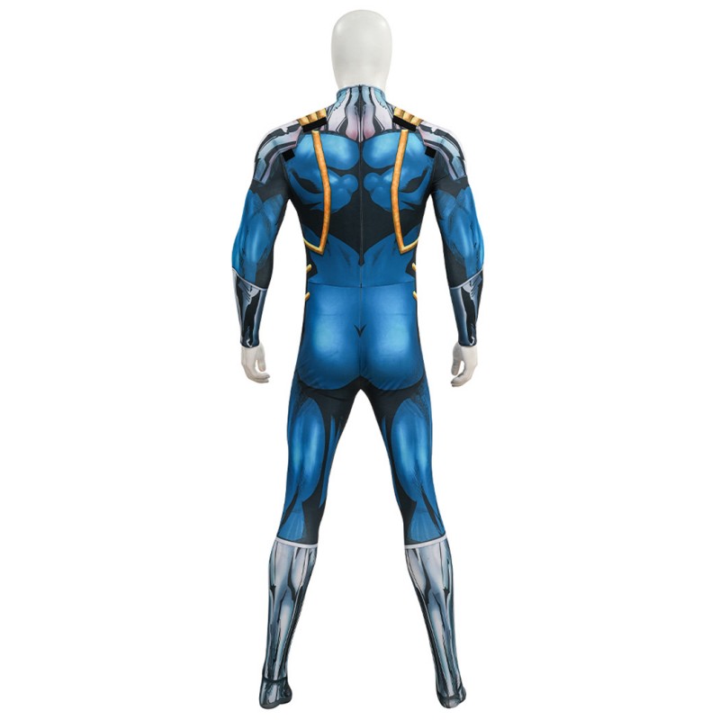 Superboy-Prime Cosplay Costume Superhero Jumpsuit Printed Suit for Men