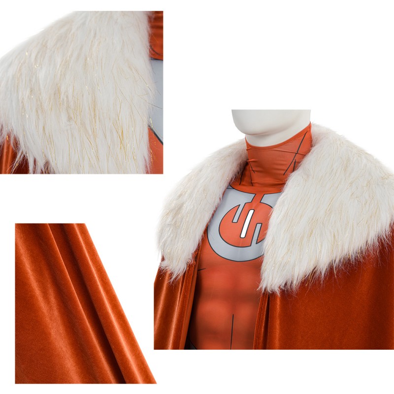 Invincible Season 4 Rex Splode Cosplay Costume for Men Printed Suit with Cape