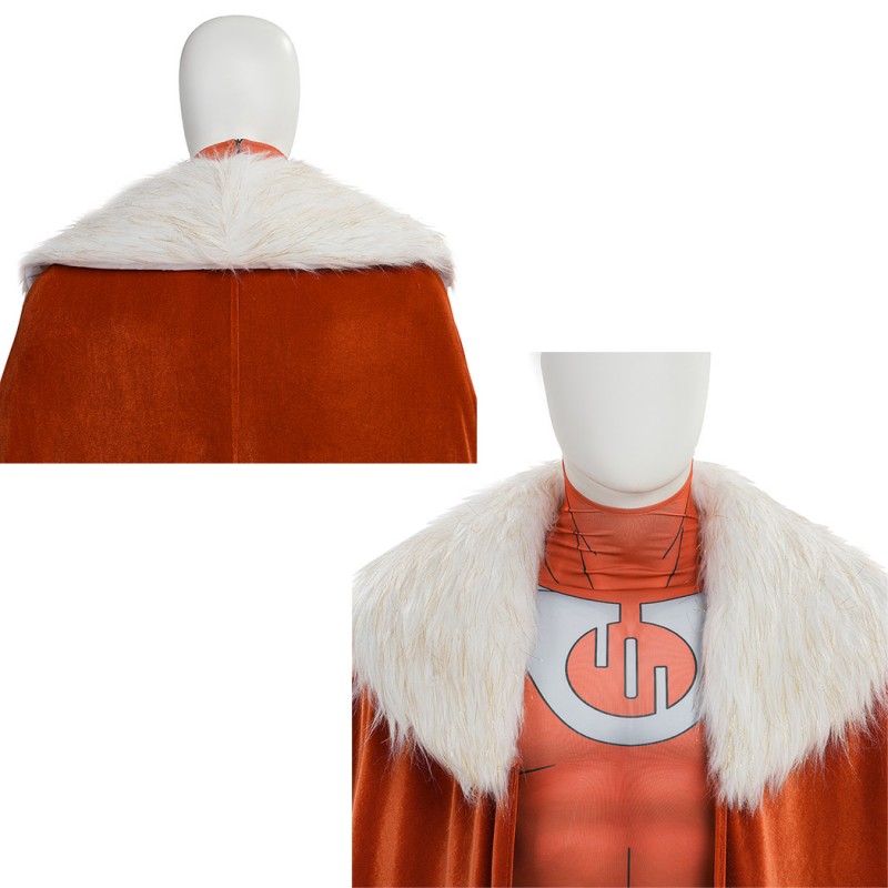 Invincible Season 4 Rex Splode Cosplay Costume for Men Printed Suit with Cape