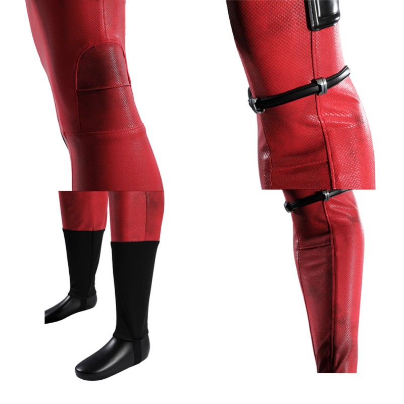 Deadpool 2 Wade Wilson Cosplay Costume Superhero Suit Upgraded Version