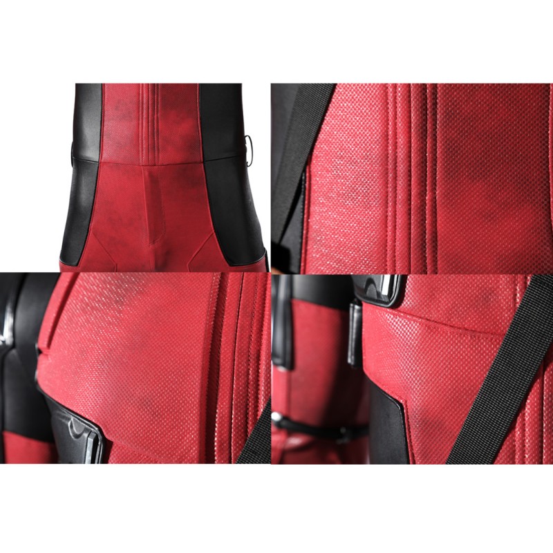 Deadpool 2 Wade Wilson Cosplay Costume Superhero Suit Upgraded Version