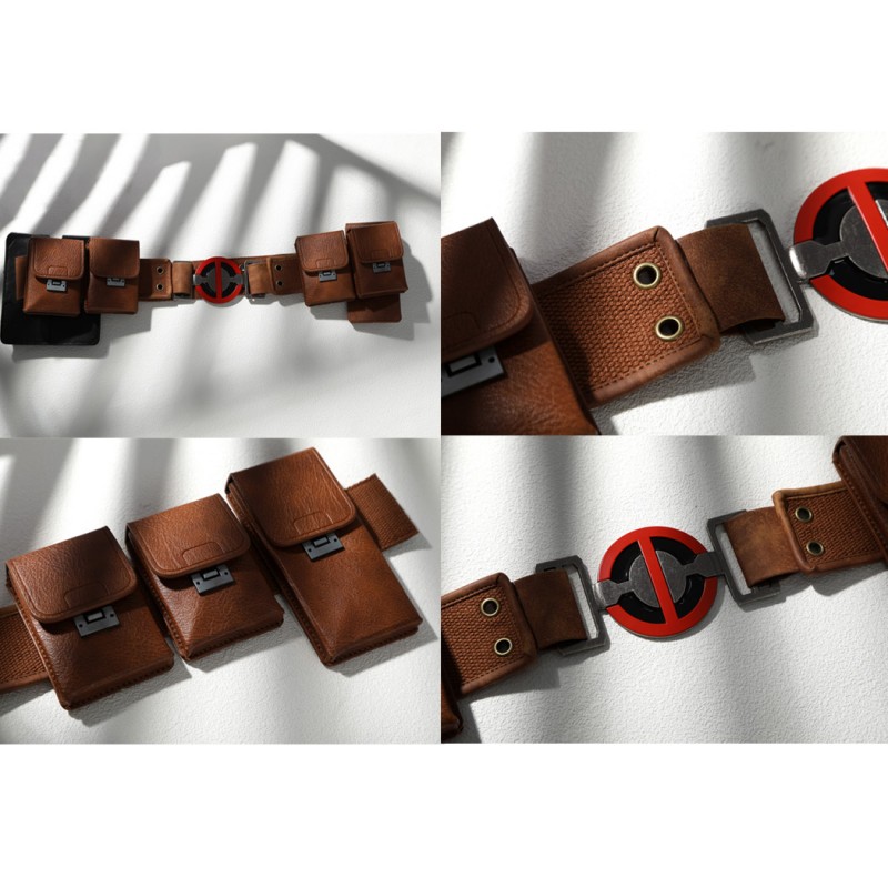 Deadpool 2 Wade Wilson Cosplay Costume Superhero Suit Upgraded Version