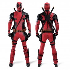 Deadpool 2 Wade Wilson Cosplay Costume Superhero Suit Upgraded Version