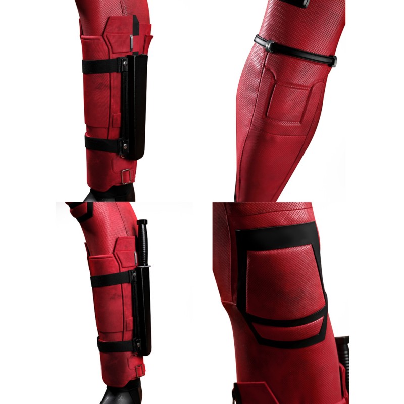 Deadpool Wade Wilson Cosplay Costume Superhero Suit Full Set for Men