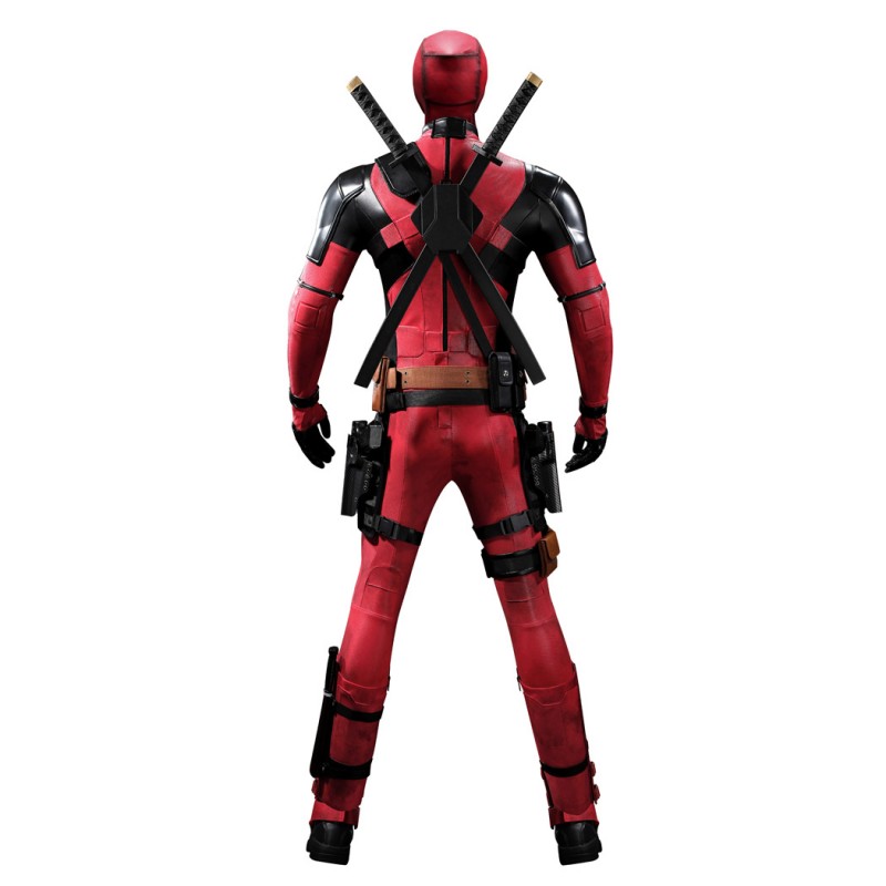 Deadpool Wade Wilson Cosplay Costume Superhero Suit Full Set for Men