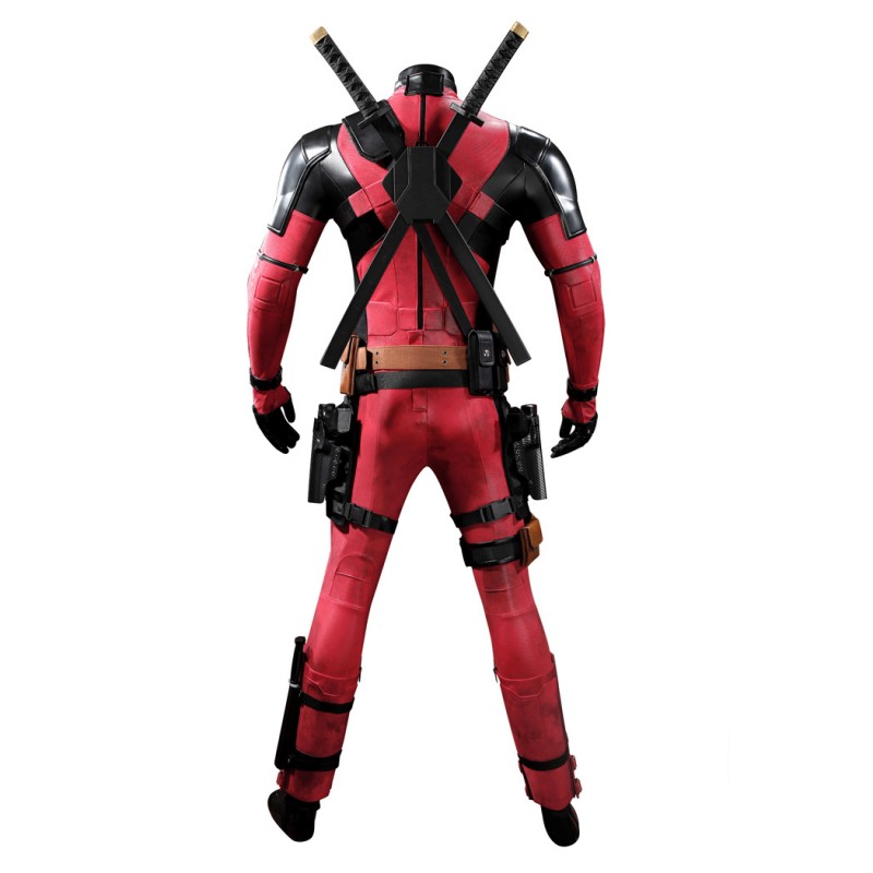 Deadpool Wade Wilson Cosplay Costume Superhero Suit Full Set for Men