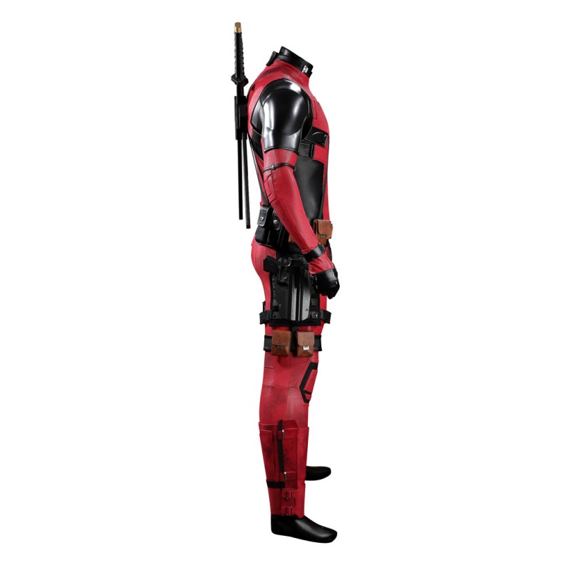 Deadpool Wade Wilson Cosplay Costume Superhero Suit Full Set for Men