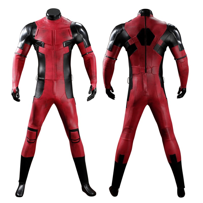 Deadpool Wade Wilson Cosplay Costume Superhero Suit Full Set for Men