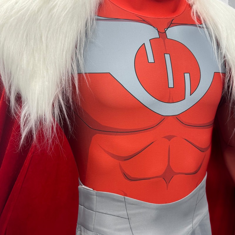 Thragg Costume Invincible Season 4 Cosplay Jumpsuit Printed Suit Adult Outfit