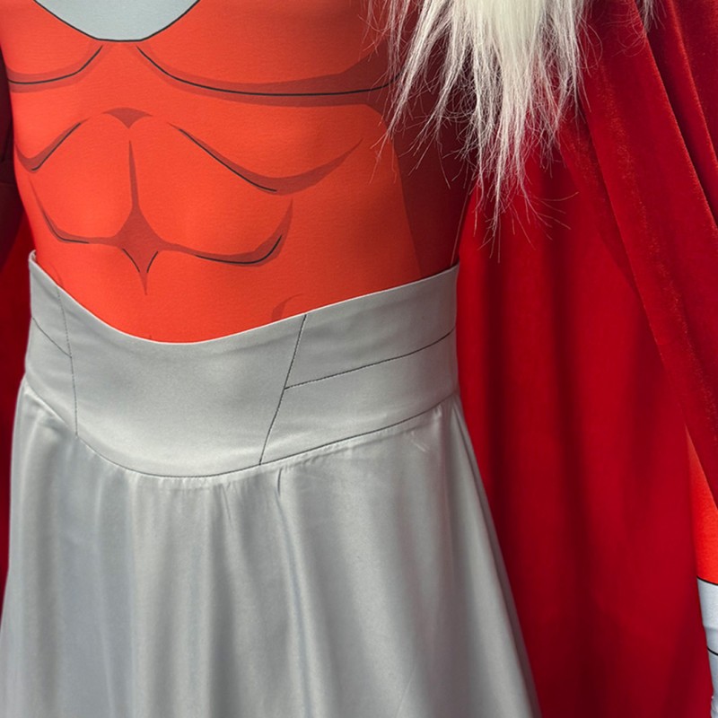 Thragg Costume Invincible Season 4 Cosplay Jumpsuit Printed Suit Adult Outfit