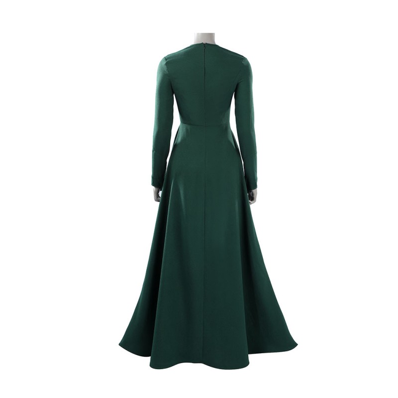 Avengers Doomsday Latverian Witch Cosplay Costume Green Outfit Women Suit with Cape