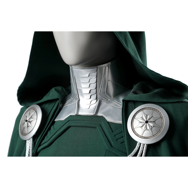 Avengers Doomsday Latverian Witch Cosplay Costume Green Outfit Women Suit with Cape