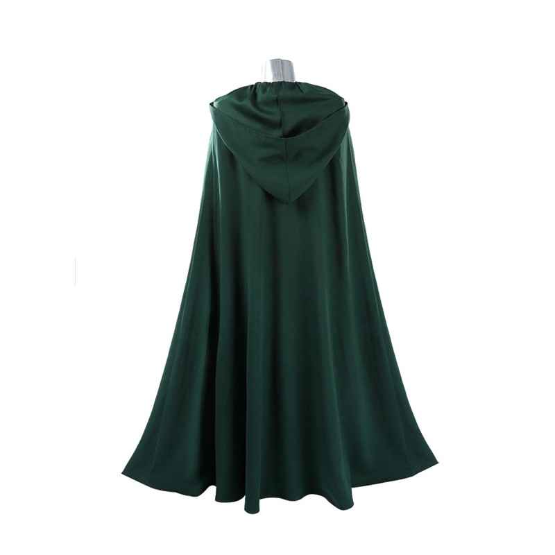 Avengers Doomsday Latverian Witch Cosplay Costume Green Outfit Women Suit with Cape