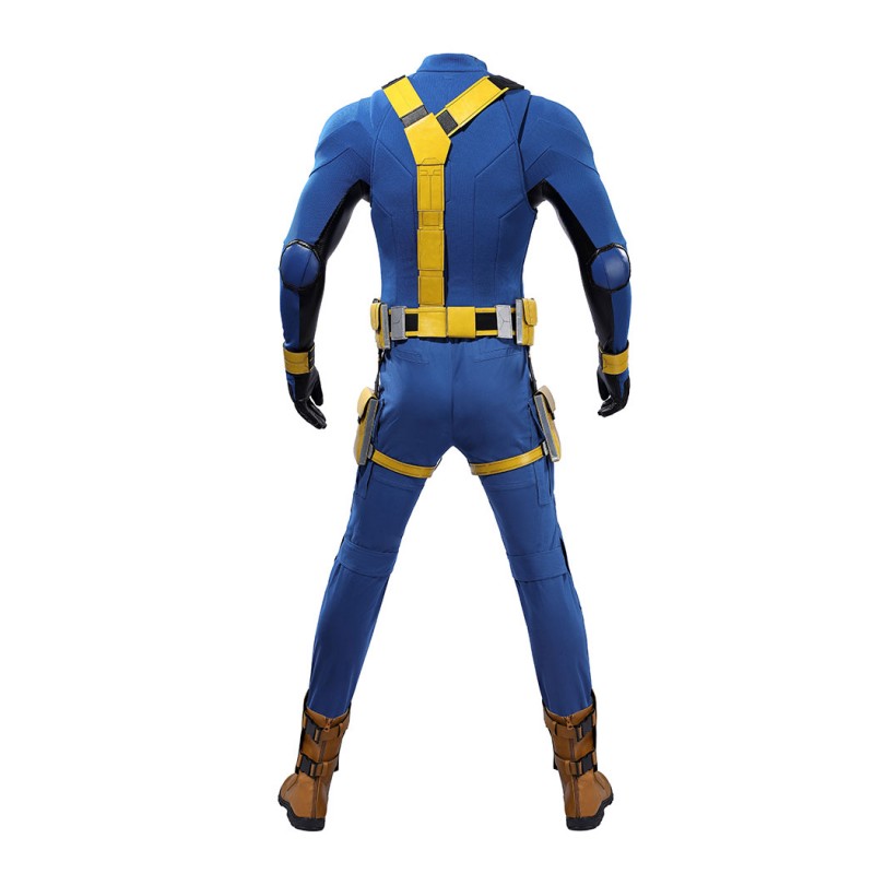 Avengers Doomsday Cyclops Costume Scott Summers X-Men Cosplay Suit Blue & Yellow Outfit