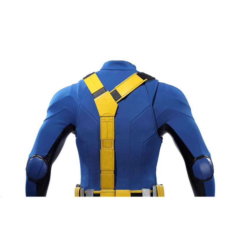Avengers Doomsday Cyclops Costume Scott Summers X-Men Cosplay Suit Blue & Yellow Outfit