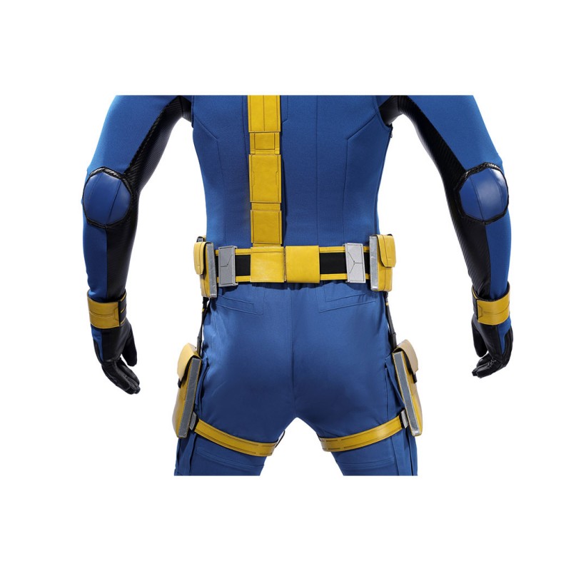 Avengers Doomsday Cyclops Costume Scott Summers X-Men Cosplay Suit Blue & Yellow Outfit