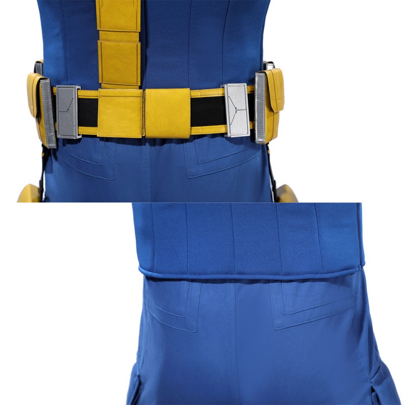 Avengers Doomsday Cyclops Costume Scott Summers X-Men Cosplay Suit Blue & Yellow Outfit
