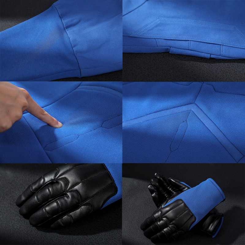 Avengers Doomsday Cyclops Costume Scott Summers X-Men Cosplay Suit Blue & Yellow Outfit