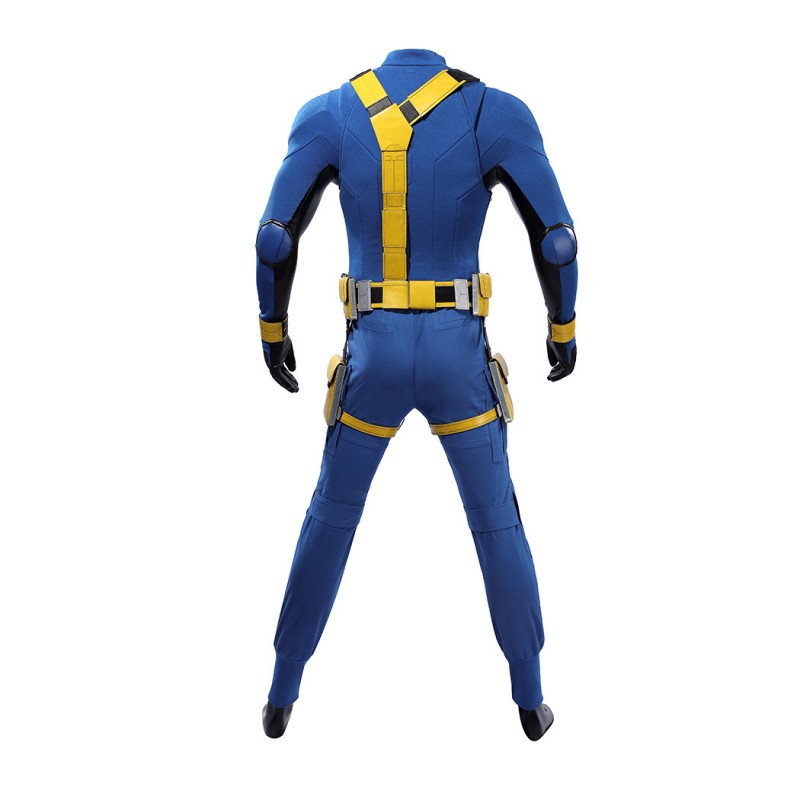 Avengers Doomsday Cyclops Costume Scott Summers X-Men Cosplay Suit Blue & Yellow Outfit