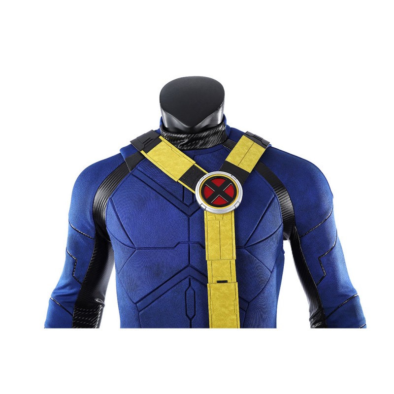Avengers Doomsday Cyclops Costume Scott Summers X-Men Cosplay Suit Blue & Yellow Outfit