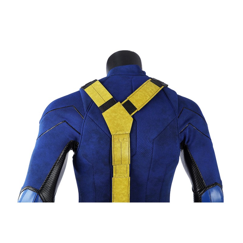 Avengers Doomsday Cyclops Costume Scott Summers X-Men Cosplay Suit Blue & Yellow Outfit